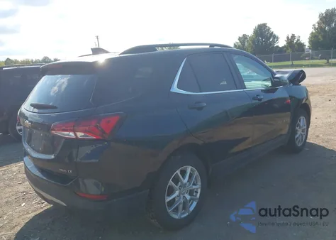 2022 Chevrolet Equinox Awd Lt из США, поврежденный, VIN 3GNAXUEV3NL308356